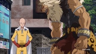 Saitama vs Rei Fera Dublado [upl. by Byrom]