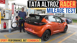 2024 Tata Altroz Racer 120PS Mileage Test amp Review 🔥🔥🔥 [upl. by Erastus]