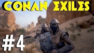 CONAN EXILES FR 4  UNE RENCONTRE PROFITABLE [upl. by Rennoc]