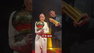 Lamine Yamal no quiso tocar el Balon de Oro [upl. by Nezam]