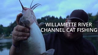 Willamette River Channel Cat Fishing [upl. by Jarrid]