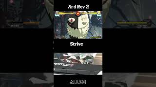 Ramlethal Valentine Overdrive Calvados Guilty Gear Xrd Rev 2 vs Strive [upl. by Anabelle]