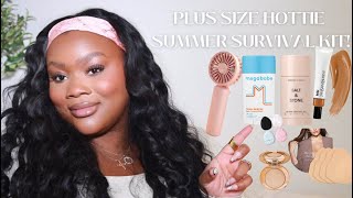 Plus Size Summer Survival Kit  Everything you need to survive the heat  ChrissyB Styles [upl. by Ikir]