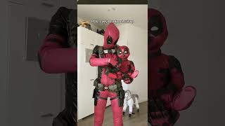 Deadpool Mask for Cosplay cosplay deadpool ladydeadpool funny challenge dancechallenge [upl. by Tevis]