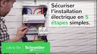 Comment sécuriser linstallation électrique en 5 étapes simples  Schneider Electric France [upl. by Medina428]