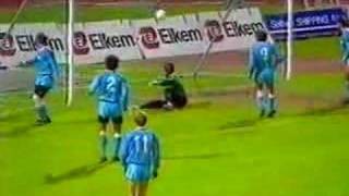 Rosenborg  Tsjernomorets Odessa 1 runde UEFAcup 199091 [upl. by Raseda]