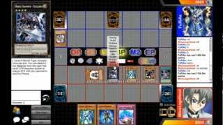 Yugioh  Revamped Dark Magician vs Heraldic Beast [upl. by Ihtac]