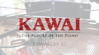 KAWAI GM10  Baby Grand Piano Demo  AampC Hamilton [upl. by Dewhurst]