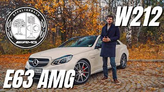 Mercedes E63 AMG W212 Test Drive and Review  Sound Acceleration Night Drive [upl. by Yendroc]