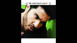 Mir Hadi Devil Look edit 🔥😱 Feroze khan attitude status khaani ferozekhan attitude shorts viral [upl. by Sedgewick]