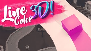 Relax With This Beautiful 3D Coloring Game Line Color 3D [upl. by Tunk826]