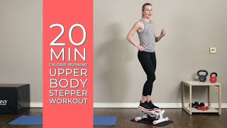 20 Min CalorieBurning Upper Body Stepper Workout [upl. by Stryker]