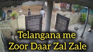 20 Saal Badh Telangana Me Zoor Daar Zal Zale Ke Jhatke Mehsoos Huwe Koie Nuksan To Nahi Huwa [upl. by Hobard126]