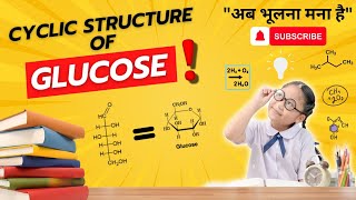 Cyclic structure of glucose [upl. by Mahgirb438]