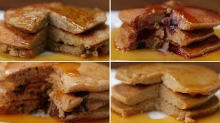 Nutritious Pancakes 4 Ways [upl. by Litt]