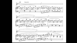 Luc BAIWIR quotAriosoquot for violin and piano [upl. by Cadman]