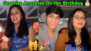 Surprised Anushree On Her Birthday 🎂 🎉 [upl. by Butterfield]