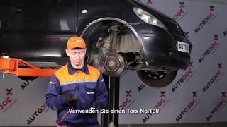 Wie MERCEDES W168 Bremsscheiben und Bremsbeläge vorne wechseln AUTODOC TUTORIAL [upl. by Enram]