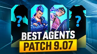 The 10 BEST Agents to Main in Patch 907 [upl. by Nerw774]