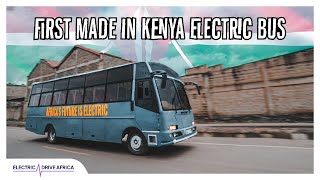 First Made In Kenya Electric Bus  Opibus [upl. by Hildie517]