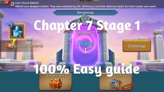 Lords mobile Vergeway chapter 7 Stage 1 easiest guide [upl. by Elockcin]