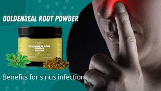 Discover the Remarkable Benefits of Goldenseal for Sinus Infection and Beyond [upl. by Karrah235]