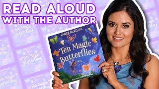 Ten Magic Butterflies  Read Aloud Picture Book  Brightly Storytime [upl. by Aieken]