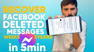 How can we recover deleted messages or pictures from Facebook Messenger [upl. by Eirojram]