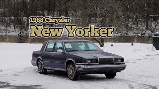 Regular Car Reviews 1988 Chrysler New Yorker [upl. by Annmaria]