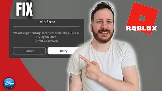 How To Fix Roblox Error Code 529  We Are Experiencing Technical Difficulties [upl. by Silvia]