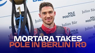 Flying around Tempelhof ✈️  Edoardo Mortaras Pole Lap at the Berlin EPrix Round 9 [upl. by Yael]