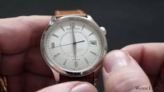 Jaeger LeCoultre Master Control Memovox [upl. by Eiggem]