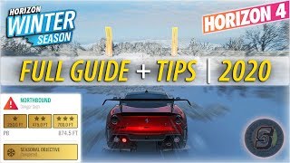 Northbound Danger Sign Forza Horizon 4 Northbound Danger Sign Winter Seasonal PR Stunt Horizon 4 FH4 [upl. by Slein]