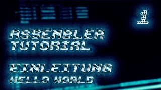 1  Assembler Programmierung Tutorial  Einleitung  GermanDeutsch [upl. by Arnulfo149]