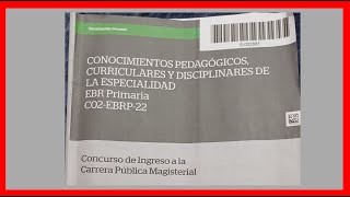 EXAMEN DE NOMBRAMIENTO 2024 │ NIVEL PRIMARIA [upl. by Eenyaj]