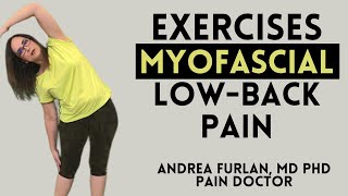 016 SSAR Exercises for Low Back Pain Caused by Trigger Points of Myofascial Pain Syndrome [upl. by Aiekal]