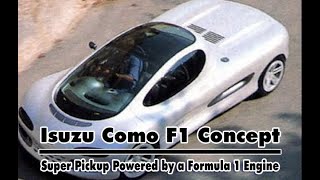 The Insane Isuzu Super Pickup Powered by a Formula 1 Engine [upl. by Cyrilla]