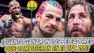 Salarios amp Bonificaciones del UFC 299💰💰💰  ¿Cuánto ganó SEAN O’MALLEY tras PALIZA sobre CHITO VERA [upl. by Ambrogio667]