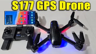 S177 GPS Drone Hands on Review in Water Prices [upl. by Aicena]