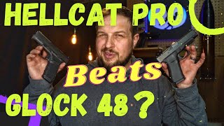 Glock 48 vs Hellcat Pro [upl. by Anerak]