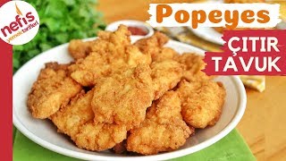 Popeyes Çıtır Tavuk Tarifi 💯💃 Gerçeğini Aratmaz [upl. by Amikehs]