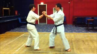 Practical Kata Bunkai  Naihanchi Kata Limb Control Drills [upl. by Lebyram356]