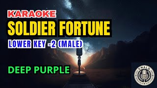 Soldier Fortune  Deep Purple Karaoke Lower Key 2 [upl. by Yt]