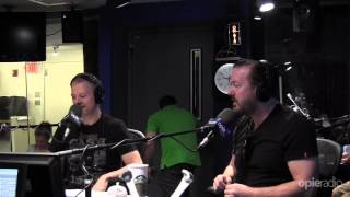 Ricky Gervais argues racism  Opie Radio podcast [upl. by Adleremse356]