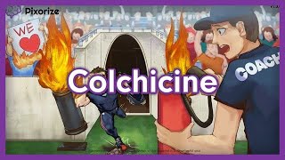 Colchicine Mnemonic for Nursing Pharmacology NCLEX [upl. by Acessej]