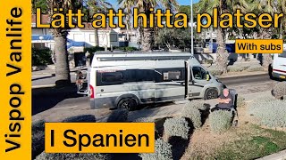 S3E22  Lätt med friparkering i Spanien VispopVanlife [upl. by Ariaet92]