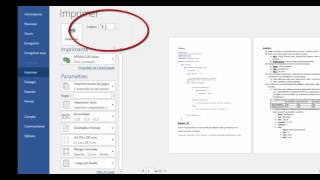 Comment imprimer un document Word [upl. by Idner]
