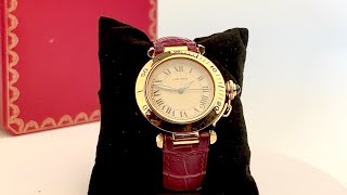 Cartier Pasha mat C68436 [upl. by Citarella]