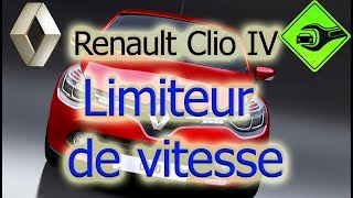 Renault Clio IV  Limiteur de vitesse [upl. by Flann]