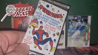 SpiderMan II Anniversary Pack Opening  PLUS MORE Alias Hockey skibidi FANZ nonsportscards [upl. by Anirt312]